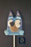 594sp Blue Dog and Friend Chocolate or Hard Candy Lollipop Mold